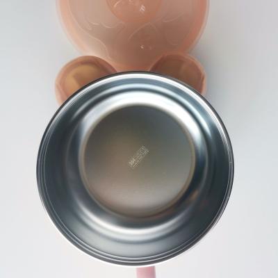 China Hot Selling Heat Resistant Water Heating Baby Rolls Double Wall Insulated Dinnerware For Babies Stainless Steel Lunch Bowl Baby Meal Prep Bowl for sale