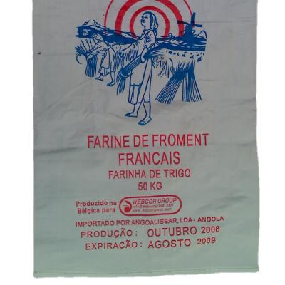 China Carry Heavy Duty PP Fabric Bag For Packaging HDPE Plastic China OEM Logo Packing for sale