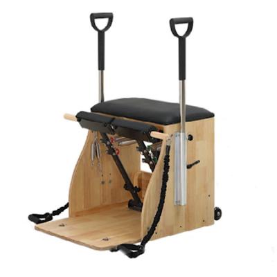 China High Density Hot Sale Wooden Pilates Equipment Wooden Chair Combo Pilates Machine for sale