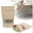 China Moisture Proof Ziplock Stand Up Kraft Paper Bag Food Bag Packaging Design for sale