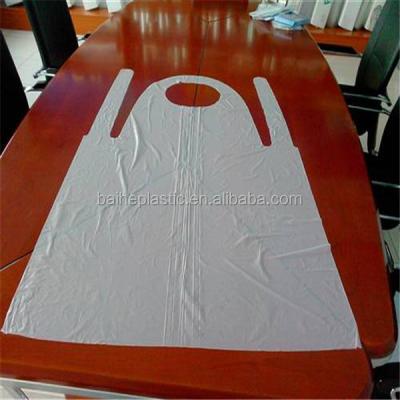 China Good Quality HDPE LDPE Kitchen Apron Moisture Proof With Your Logo Printing for sale