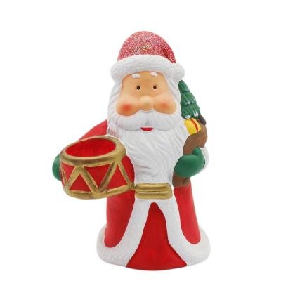 China Europe Garden Supplies Best Selling Ceramic Christmas Ornament Handmade Craft Supplies Cute Home Decoration for sale