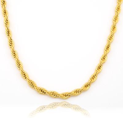 China High End Hiphop Gold Filled Minimalist Necklace Stainless Steel Necklace for sale