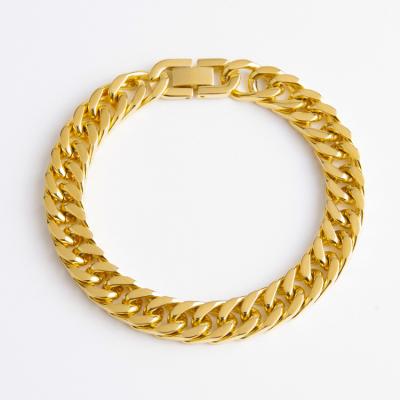 China 2022 Hiphop Trendy Travel Bracelet Gold Designer Beaded Bracelets Gold Filled Bracelets for sale