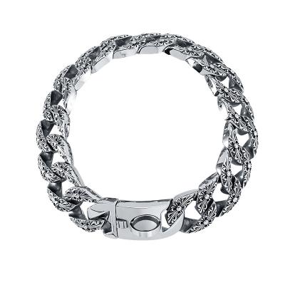 China Viable Wholesale High Quality Silver Choker Necklace Dogs Stainless Steel Metal Chain for sale