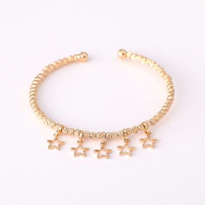 China 2022 New Arrivals Hiphop Adjustable Bracelet High Quality Copper Bracelet For Women Jewelry for sale