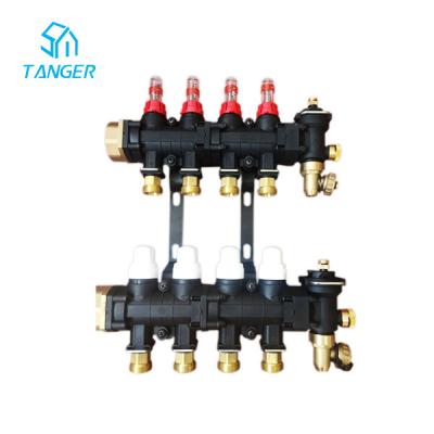 China PortBodenheizungs-vielfältiger Auslöser Hydronic 4 Zonen-8 Port- 10 Port-12 zu verkaufen