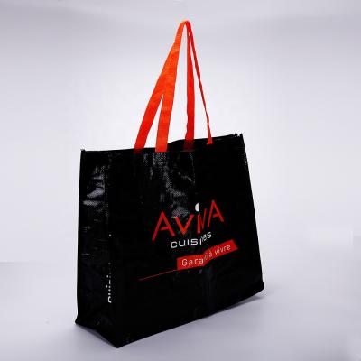 China Hot Sale Eco Friendly Biodegradable Reusable Recycled Custom Logo Printed Cheap PP Laminated Packaging Shopping Non Woven Bag for sale