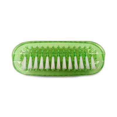 China Wholesale Custom Nail Brush Green Color Plastic Brush Beauty Tools NAIL for sale