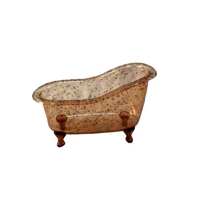 China New Design Sustainable PP Mini Bathtub Wholesale Container Small Mini Plastic Bathtubs for sale