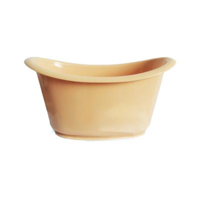 China Sustainable New Design Wholesale Bathtub Shaped Container Bath Product Storage Container for sale