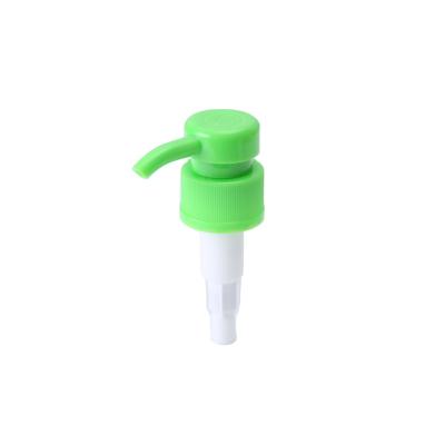 China Non spill hot sale china-made through non spill 28/410 screw lotion pump for bottles for sale