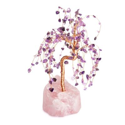 China Feng Shui Fortune Tree Wire Crystal Tree Decoration of Home Office of Europe of Life for sale