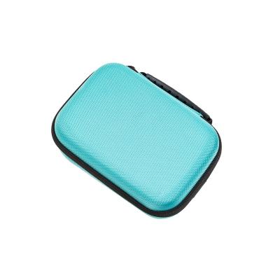 China Hot Selling Zipper Lightweight Shell Cosmetic Bag Travel Hard EVA Essential Oil Case Custom Make Up Case for sale