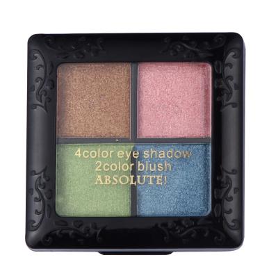 China Waterproof private label 4 colors sombras Para ojos eye makeup cosmetics makeup for sale