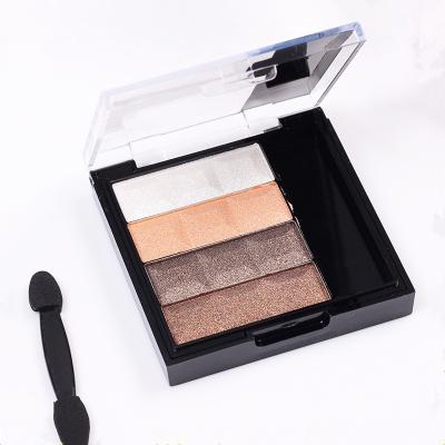 China Wholesale 4 Colors Private Label Eyeshadow Palette Waterproof Custom Shaped Magnetic Eyeshadow Palette for sale