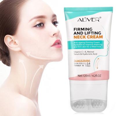 China Beauty Neck V-Type Cream Tamping Hot Selling Double Roller Whitening Neck Anti Aging Lifting Tamping Cream for sale