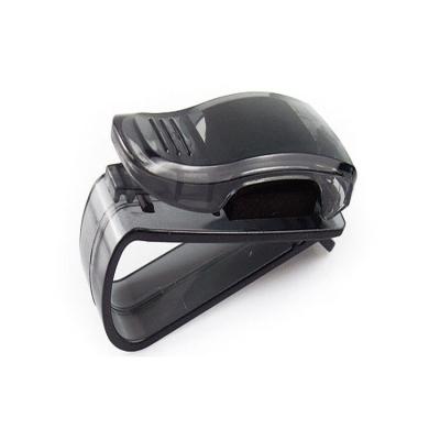 China Convenient Plastic Auto Car Vehicle Sun Visor Sunglasses Holder Portable Car Glasses Ticket Holder Clip for sale