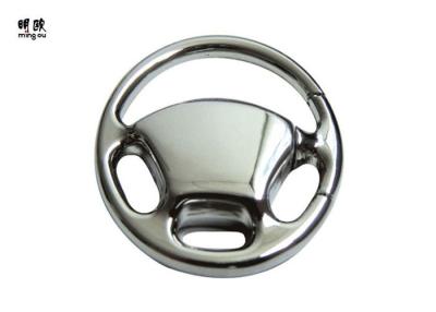 China Cool Steering Wheel Keyring For Advertising , Tamper Proof Key Rings for sale