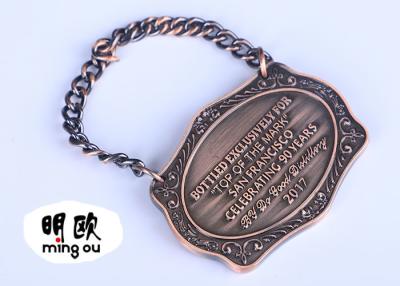 China Bronze Plating Custom Sport Medals Heavy Weight Zinc Alloy With Engraved Logo for sale