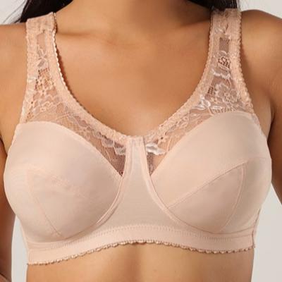 China Seamless Factory Selling Non-sponge Bra Thin Cup Bra Full Cup Bra Non-sponge Care Underwear Vest for sale