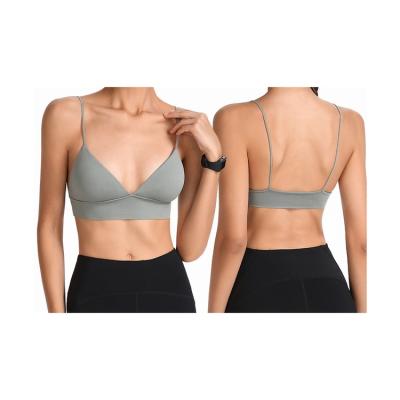 China New Style Ladies Underwear Push Up Thin Cup Wireless Wholesale Breathable Triangle Smooth Outer Bra For Women Girls for sale