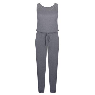 China Anti-wrinkle new style hot sale women's casual pants sports loose pants casual overalls without sleeve for sale