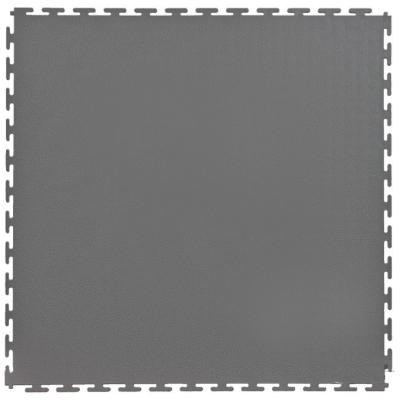 Κίνα D.Gray PVC Interlocking Floor Tile 500*500mm Smooth Surface For Use In Garages Workshop And Factories προς πώληση