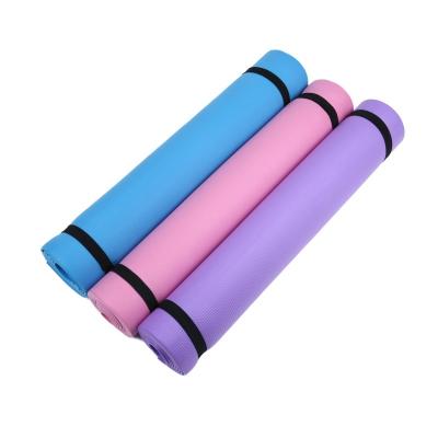 China Esteira inodora do exercício do delicado 183*68cm Eva Foam Yoga Mat do conforto/4mm à venda