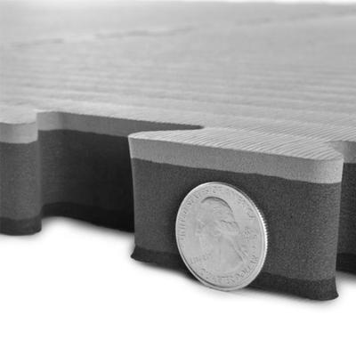 Cina Spessore di gomma di EVA Foam Floor Mat Interlocking 40mm della palestra in vendita