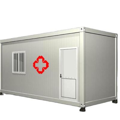 China Contemporary Low Cost  Prefab Container Hospital Treatment Room for sale