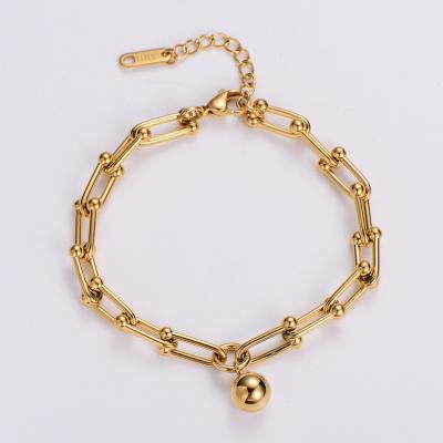 China Stainless Steel Fashion Accessories Women Curb Bracelet Woman FASHIONABLE or for sale