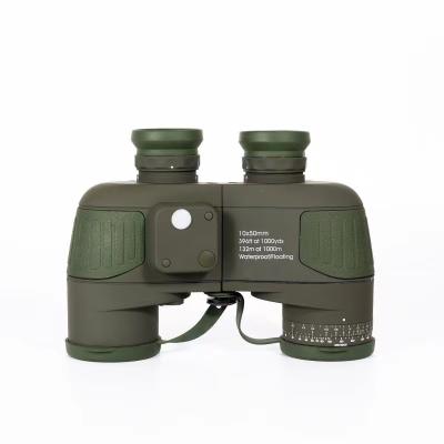 China Civil Telescope Russian Binoculars 10X50 range finder powerful Telescope Binoculars marine Binoculars for fixed focal length for sale