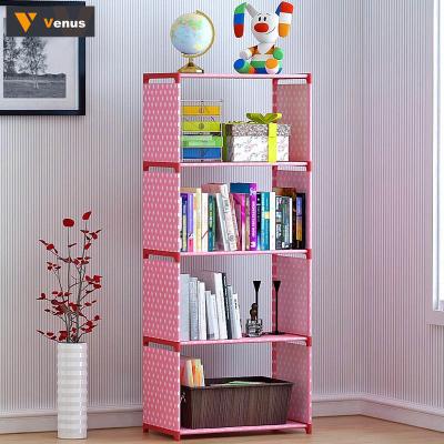 China (Other)Girl Living Room Furniture Fashion DIY Boys and Kids Adjustable Bookcase Shelf Display Rack and Organizer Storage Cabinet for sale