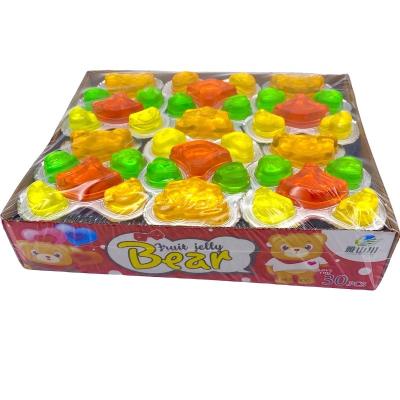 China New Sugar Free Form of Assorted Fruit Jelly Bearpudding Bear for sale