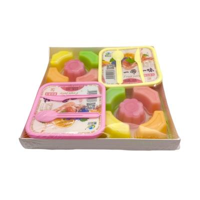 China OEM Large Capacity 5 Flavor Sugar Free Jelly Pudding Halal Jelly Pudding for sale