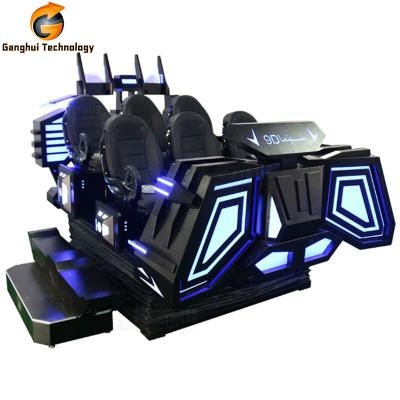 China New 9D VR Dark Metal Game Product VR Spaceship Virtual Reality VR Simulator Game In Amusement Park for sale