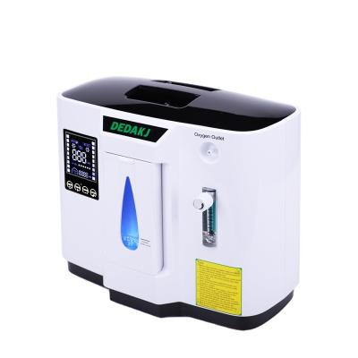 China For Large Home Use DEDAKJ 93% Purity Oxygen Concentrator 1-7L Portable Oxygen Generator Physiotherapy Equipment for sale