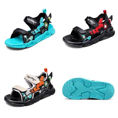 China Fashion Round Casual Summer Boy Breathable Beach Shoes Comfortable Soft Lightweight Non-slip Kids Outdoor Sandals for sale