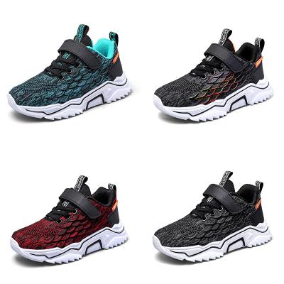 China Children Mesh Summer Sports Shoes Boys Single Breathable Outdoor Casual Anti-skid Sneakers Round Relieve Running Shoes for sale