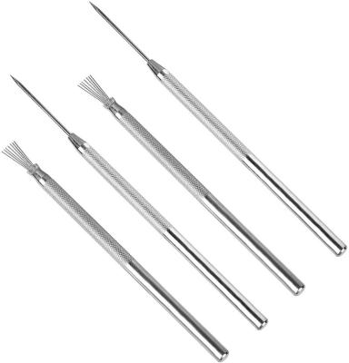 China High Quality 2in1 Stainless Steel Clay Needle Tools Ceramic Detail Tools Pottery Carving Needle for sale