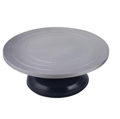 China Aluminum Alloy 7inch Diameter in Art Heavy Duty Metal Pottery Decorating Band Sculpting Wheel Clay Tools for sale