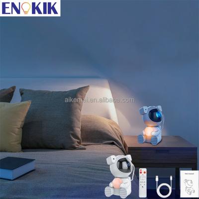 China Newly-designed Kids Gift Astronaut Star Lamp USB Ga laxy Starry Projector Nebula Night Light Space Astronaut for sale