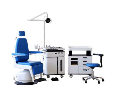 中国 Factory price portable ENT workstation metal medical clinic equipment factory examination opd otolary unit with microscopes 販売のため