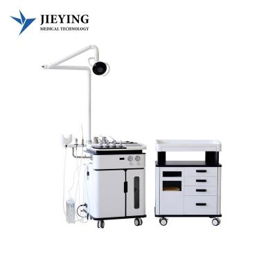 China High Quality Metal CE Approved Economical Ear Nose Surgical Examination Workstation Mobile Tabletop Unit for sale