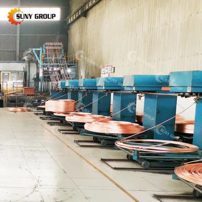 China 12000T/Year Upward Continuous Copper Bar Casting Production Line for Copper Electrowinning for sale