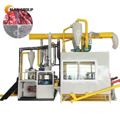 China 85kw metaalpoeder plasticpoeder scheiding machine voor 2023 type ACP Board ACM materiaal Te koop