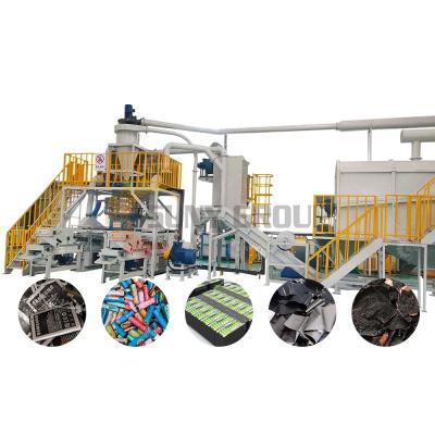 China User-Friendly PLC PC Touch Screen Control LIB Recycling Machine for Handphone Battery for sale