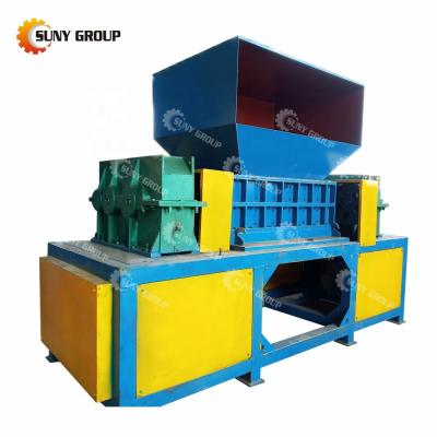 China 15kW Messing/Kopper Aluminium Profiel Shredder Blade voor Schroot Metal Double Shaft Shredder Te koop