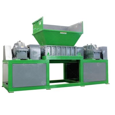 China Double Shaft Glass Bottle Shredder for Sustainable Glass Waste Reduction Solutions for sale